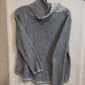 Eight Eight Eight Gray Cowl Neck Sweater